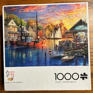 Dusk at the Harbor 1000-Piece Jigsaw Puzzle by Buffalo